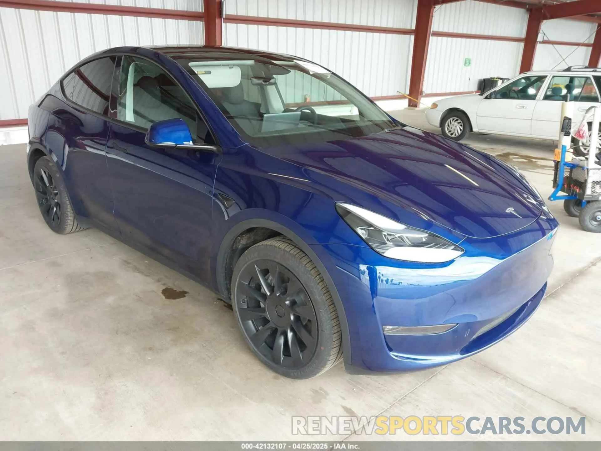 1 Photograph of a damaged car 7SAYGDEE3SF290252 TESLA MODEL Y 2025