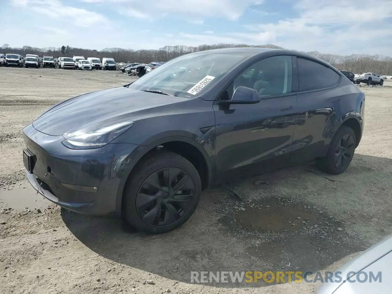 1 Photograph of a damaged car 7SAYGDEE3SF304750 TESLA MODEL Y 2025
