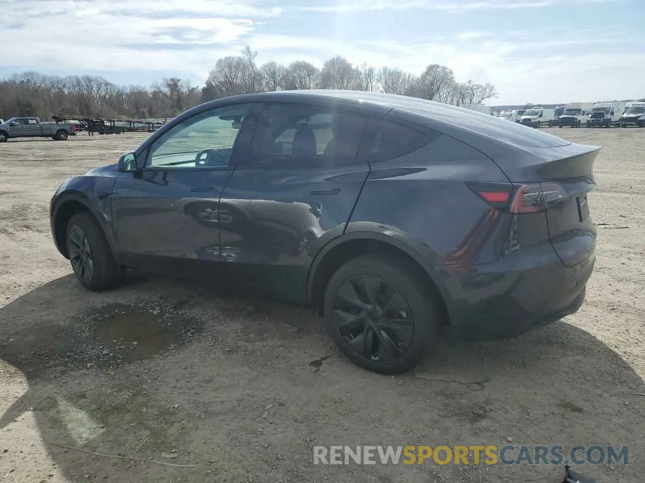 2 Photograph of a damaged car 7SAYGDEE3SF304750 TESLA MODEL Y 2025