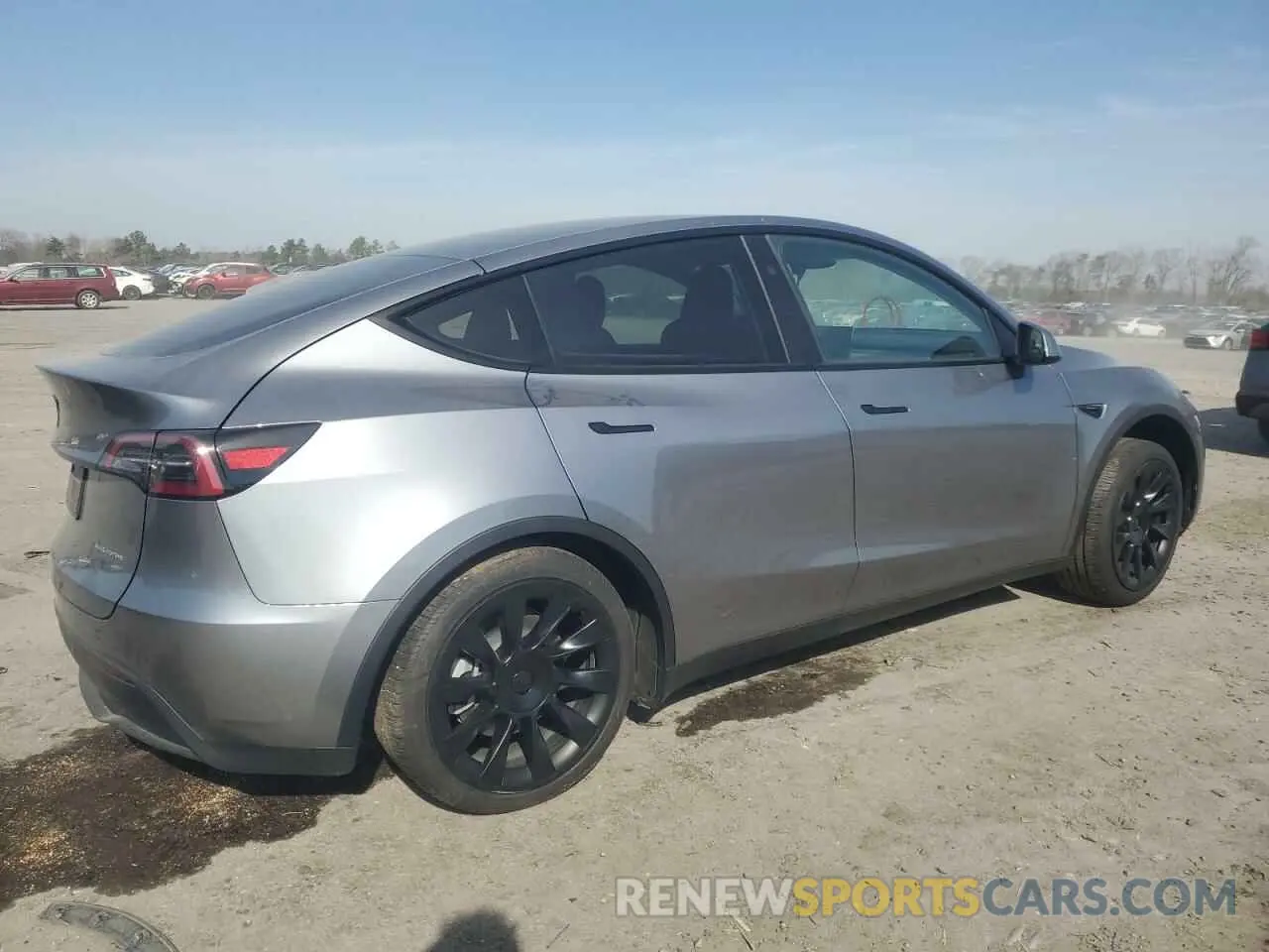 3 Photograph of a damaged car 7SAYGDEE4SA351797 TESLA MODEL Y 2025