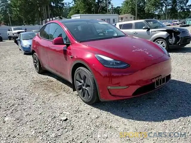 14 Photograph of a damaged car 7SAYGDEE4SF248589 TESLA MODEL Y 2025