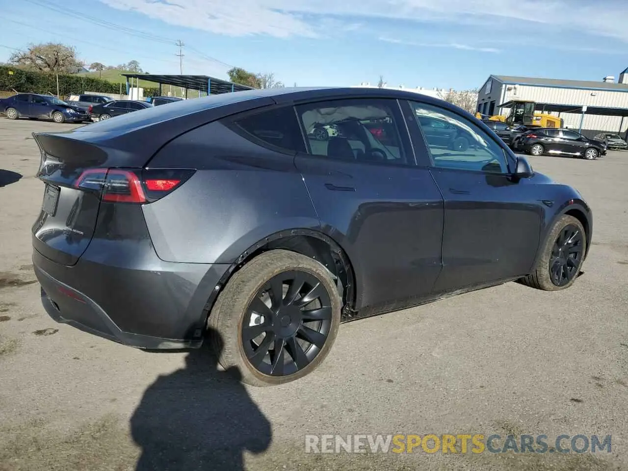 3 Photograph of a damaged car 7SAYGDEE4SF272942 TESLA MODEL Y 2025