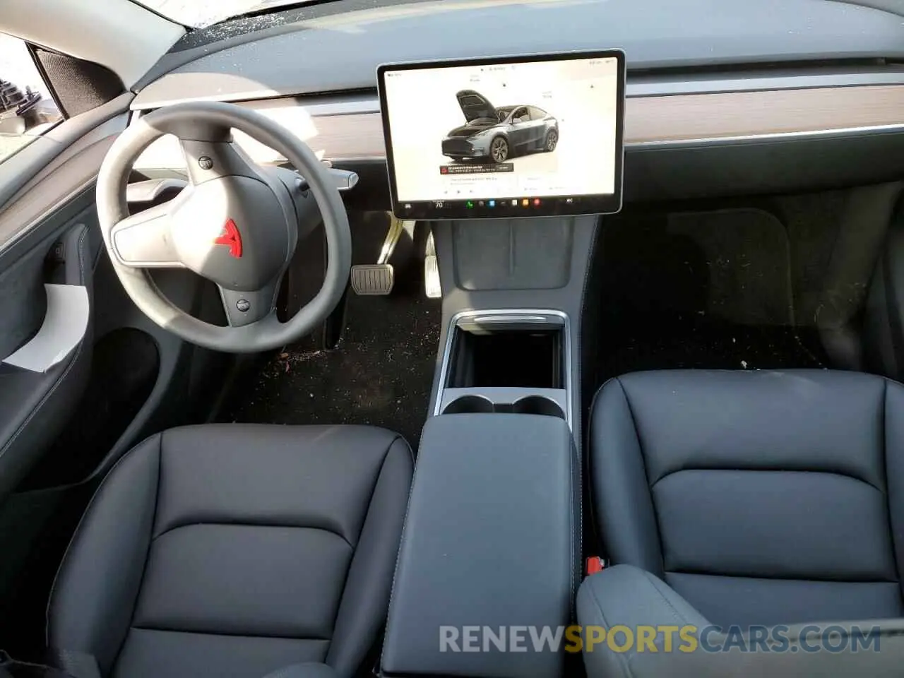8 Photograph of a damaged car 7SAYGDEE4SF291068 TESLA MODEL Y 2025