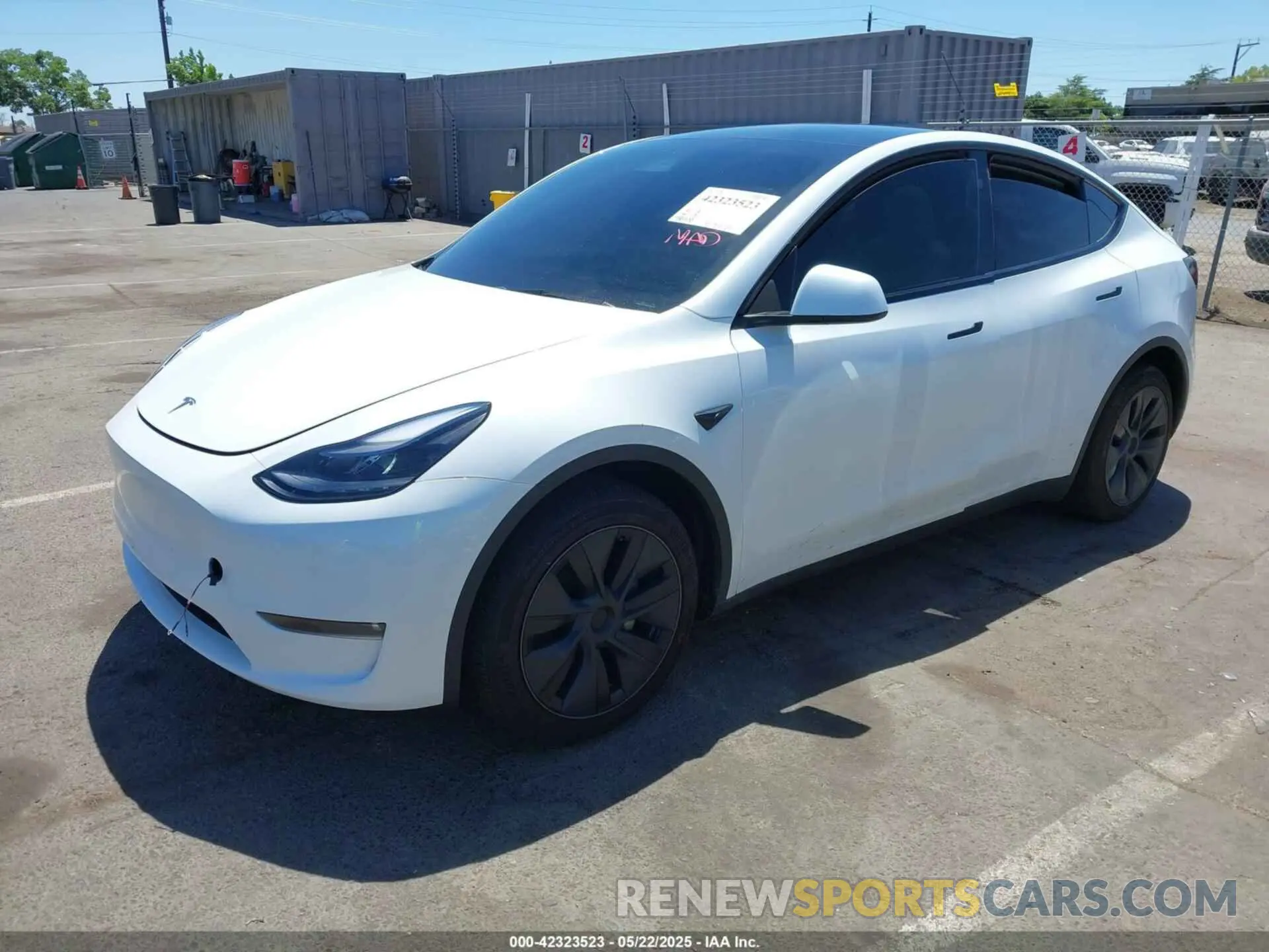 2 Photograph of a damaged car 7SAYGDEE4SF302702 TESLA MODEL Y 2025