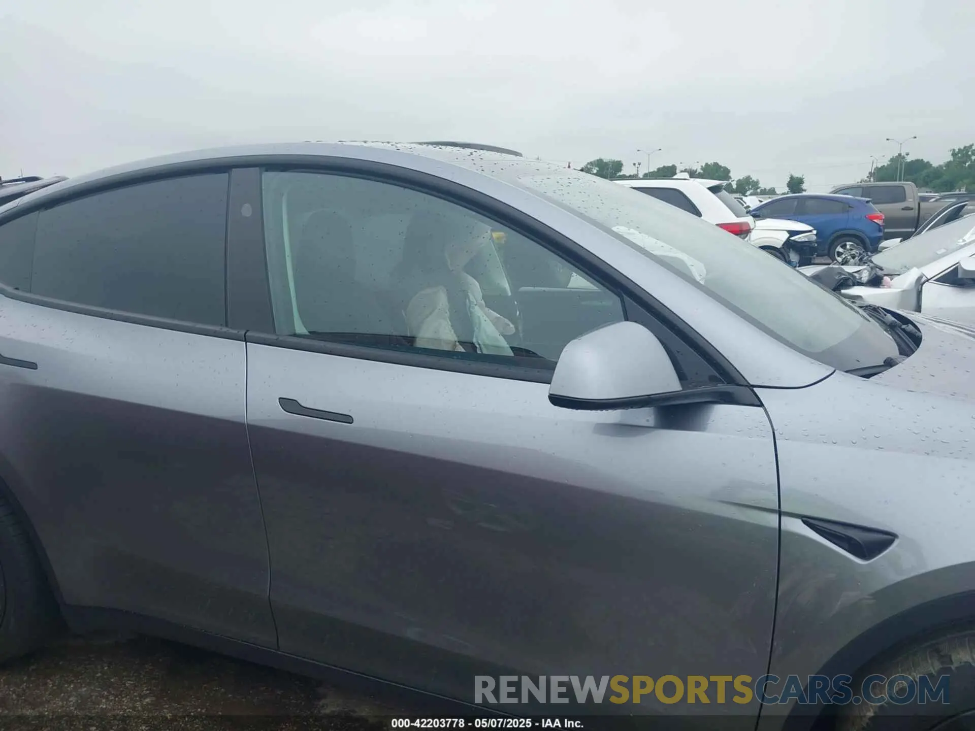 12 Photograph of a damaged car 7SAYGDEE5SA348729 TESLA MODEL Y 2025