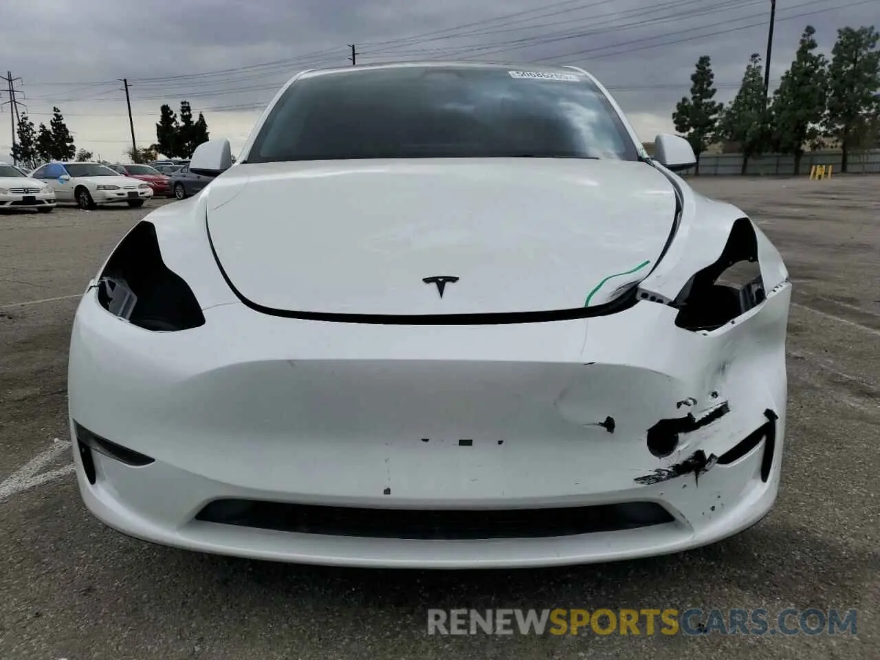 5 Photograph of a damaged car 7SAYGDEE5SF237732 TESLA MODEL Y 2025