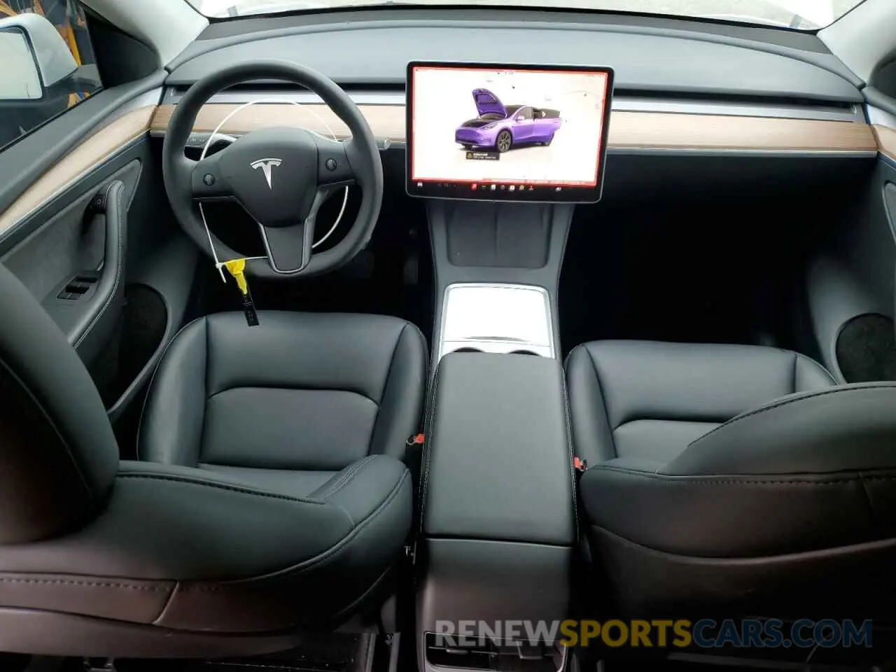 8 Photograph of a damaged car 7SAYGDEE5SF237732 TESLA MODEL Y 2025