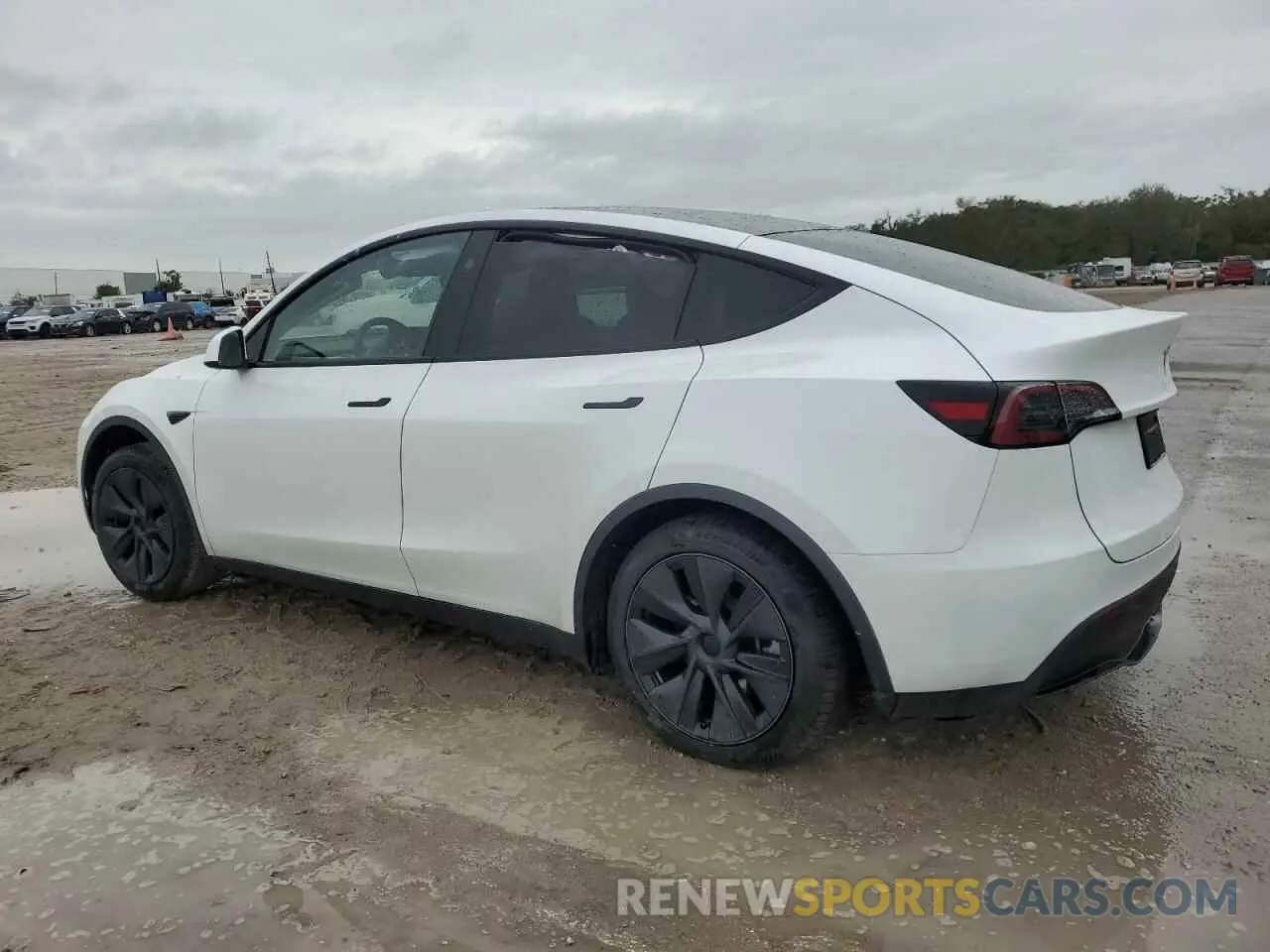 2 Photograph of a damaged car 7SAYGDEE7SA350336 TESLA MODEL Y 2025