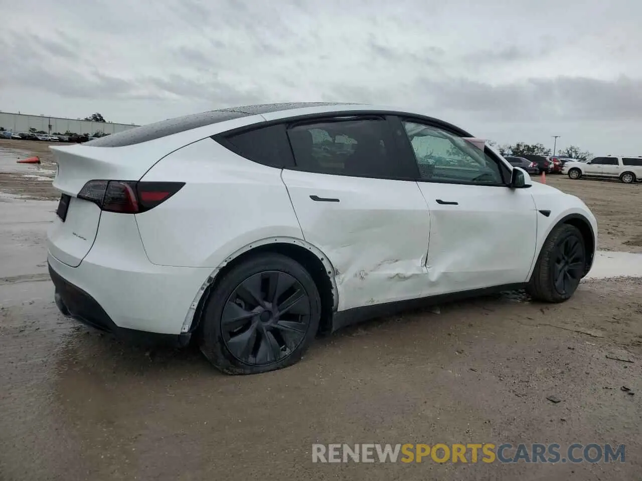 3 Photograph of a damaged car 7SAYGDEE7SA350336 TESLA MODEL Y 2025