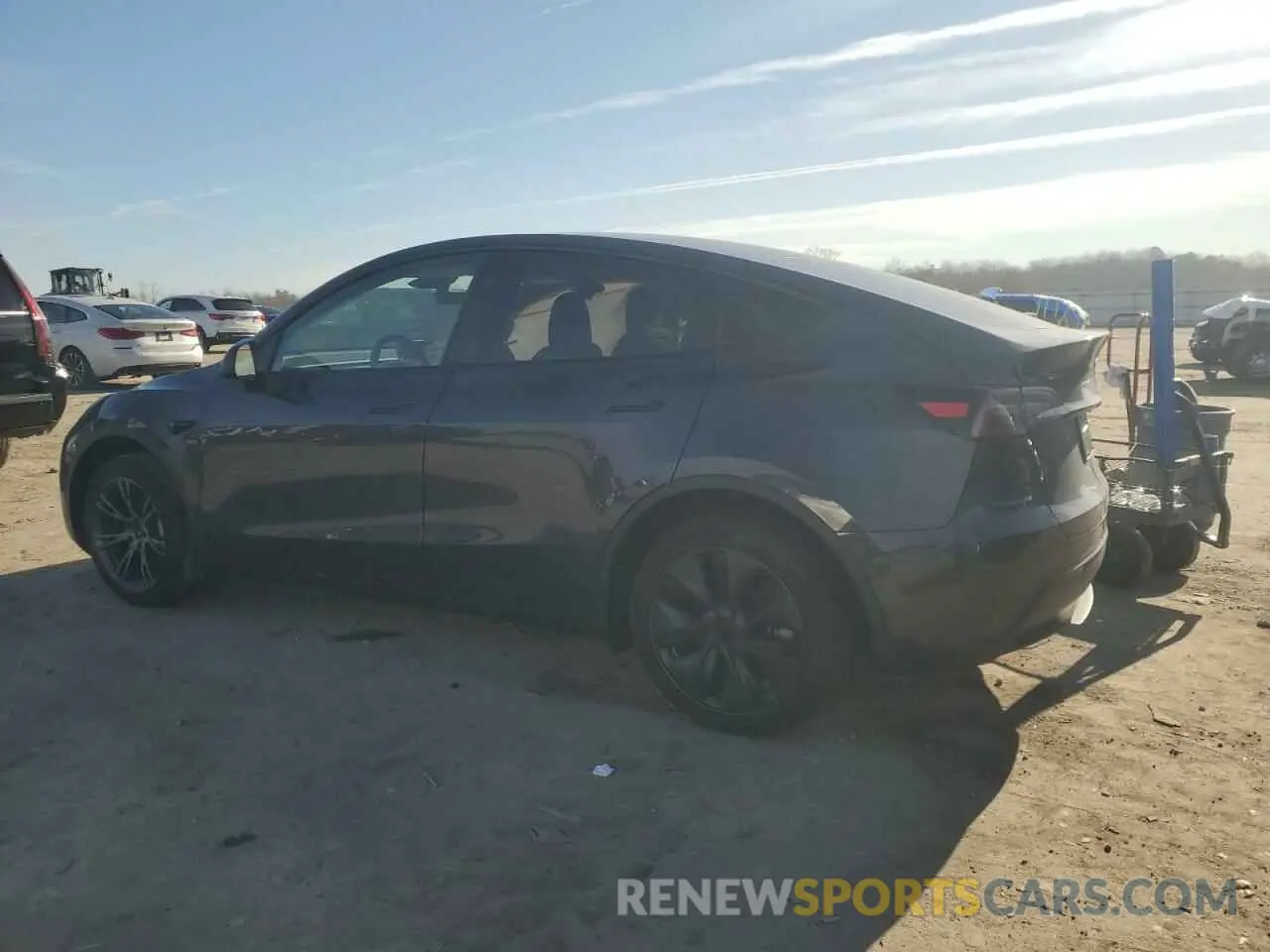 2 Photograph of a damaged car 7SAYGDEE7SF237490 TESLA MODEL Y 2025