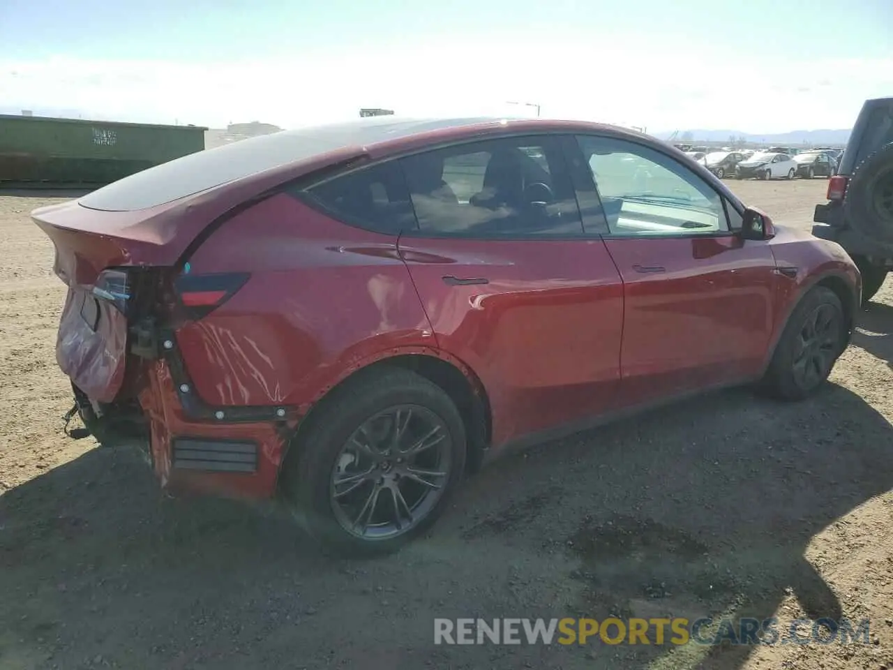 3 Photograph of a damaged car 7SAYGDEE7SF286737 TESLA MODEL Y 2025