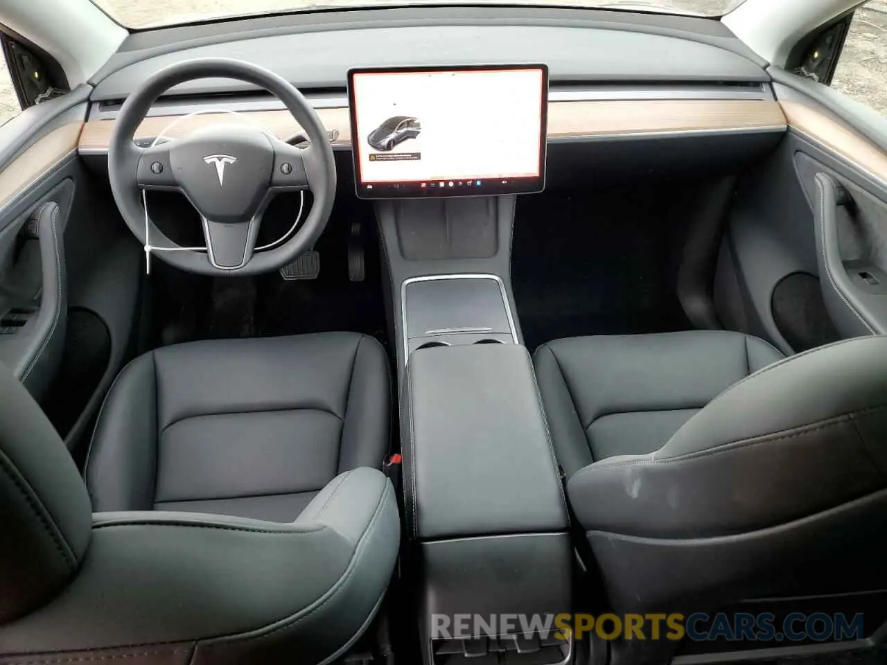 8 Photograph of a damaged car 7SAYGDEE8SA344335 TESLA MODEL Y 2025