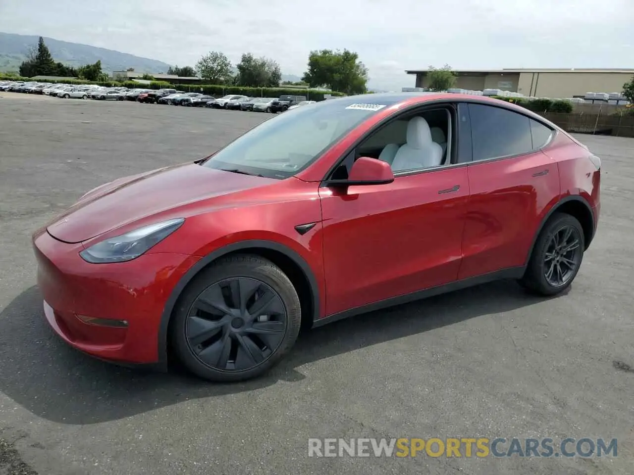 1 Photograph of a damaged car 7SAYGDEE8SF235120 TESLA MODEL Y 2025