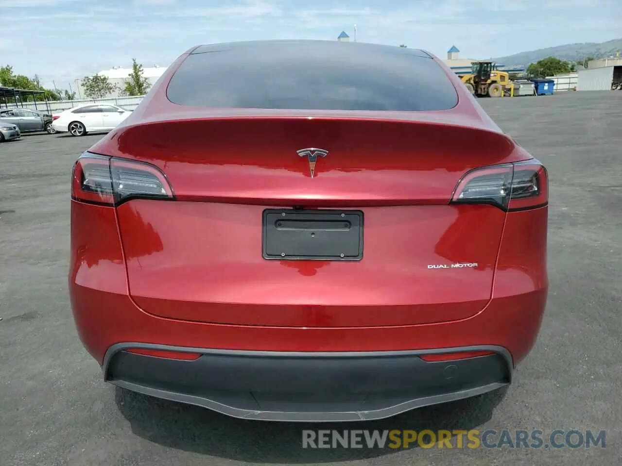 6 Photograph of a damaged car 7SAYGDEE8SF235120 TESLA MODEL Y 2025