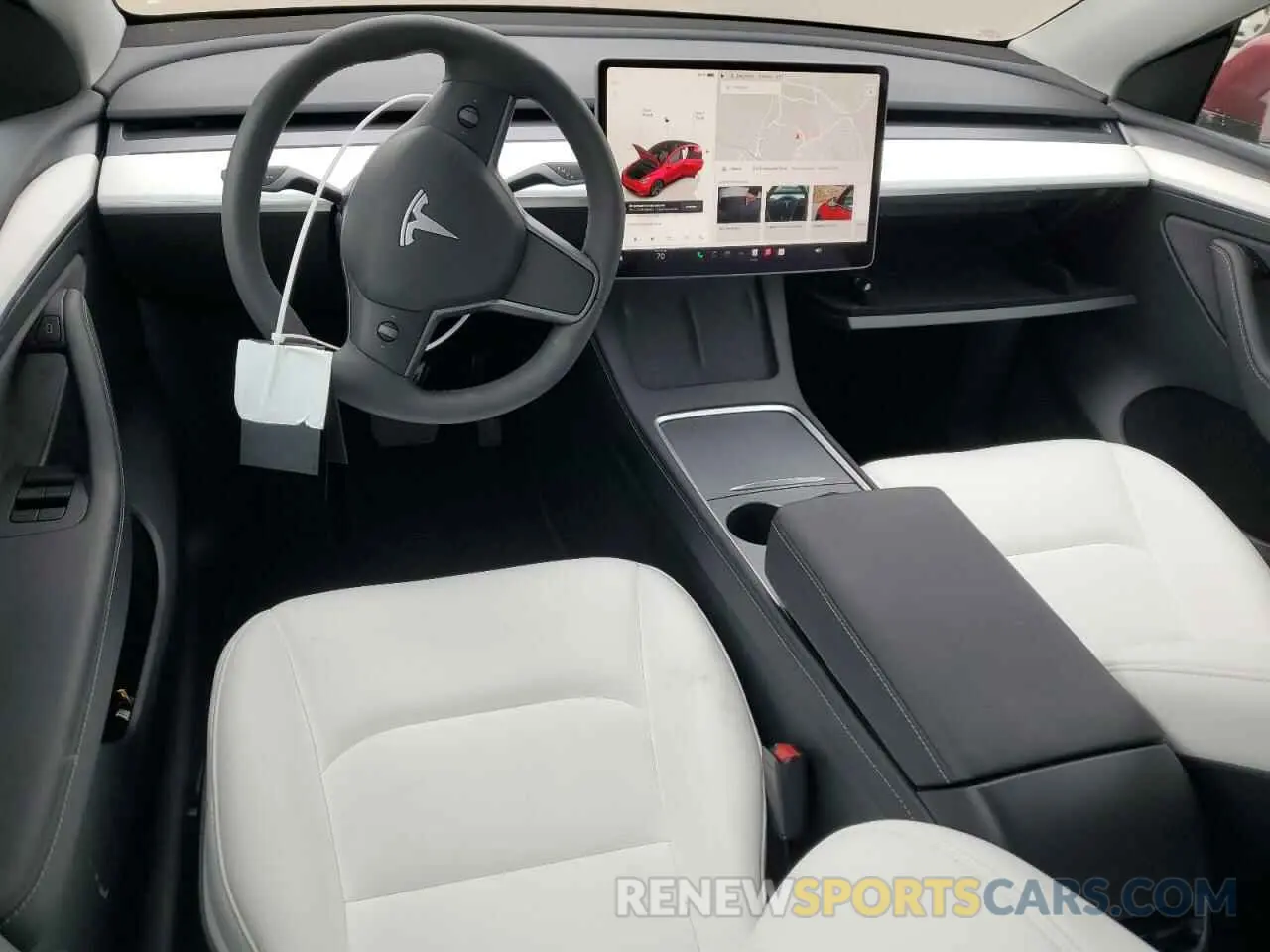 8 Photograph of a damaged car 7SAYGDEE8SF235120 TESLA MODEL Y 2025