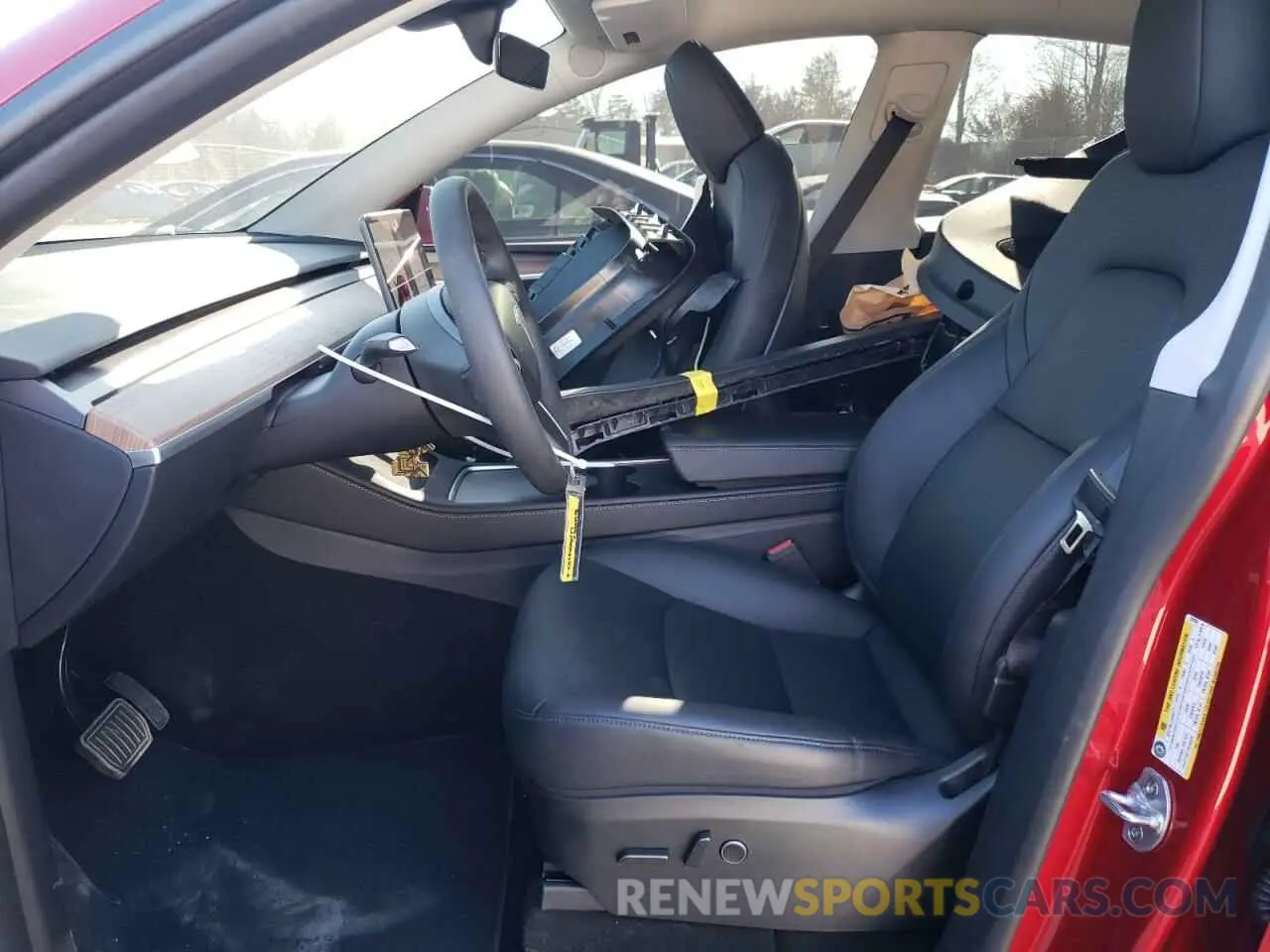 7 Photograph of a damaged car 7SAYGDEE9SA339208 TESLA MODEL Y 2025