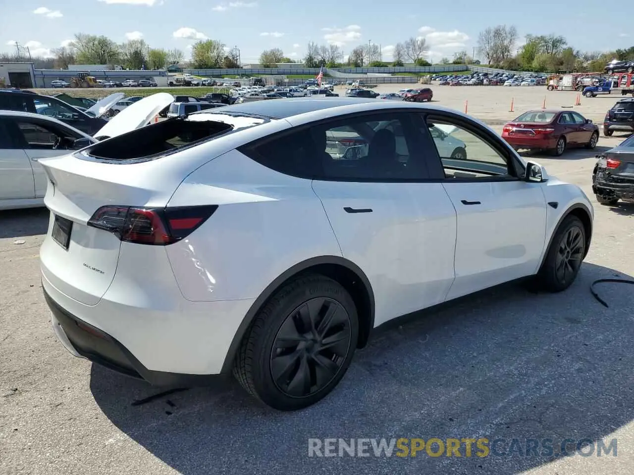 3 Photograph of a damaged car 7SAYGDEE9SF224403 TESLA MODEL Y 2025