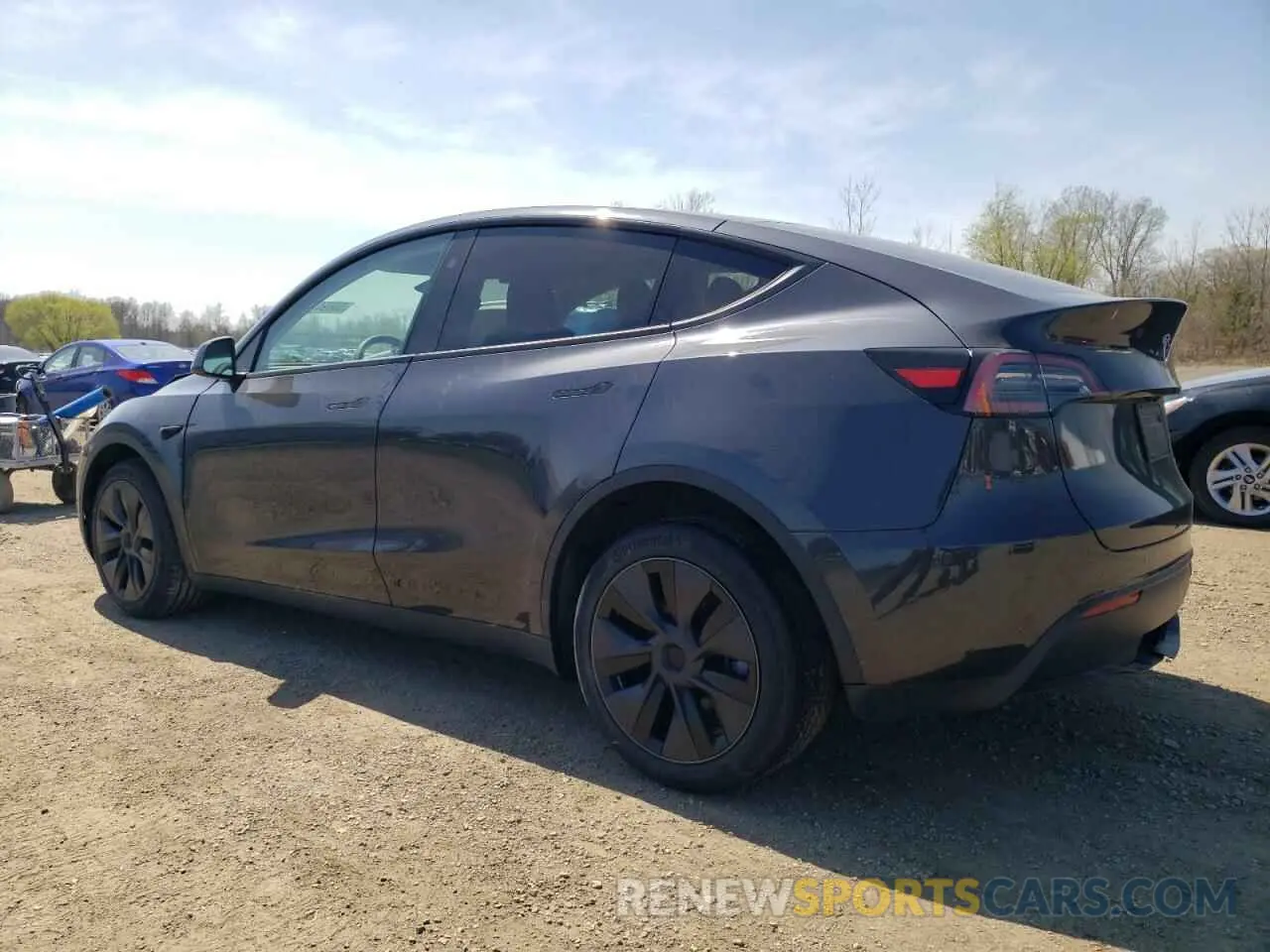 2 Photograph of a damaged car 7SAYGDEEXSF221865 TESLA MODEL Y 2025