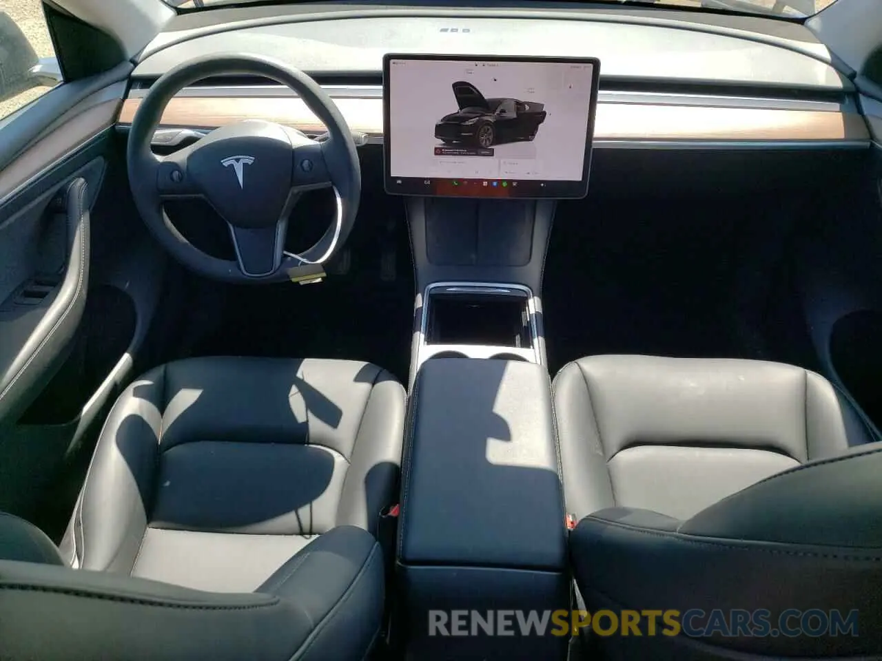 8 Photograph of a damaged car 7SAYGDEEXSF221865 TESLA MODEL Y 2025