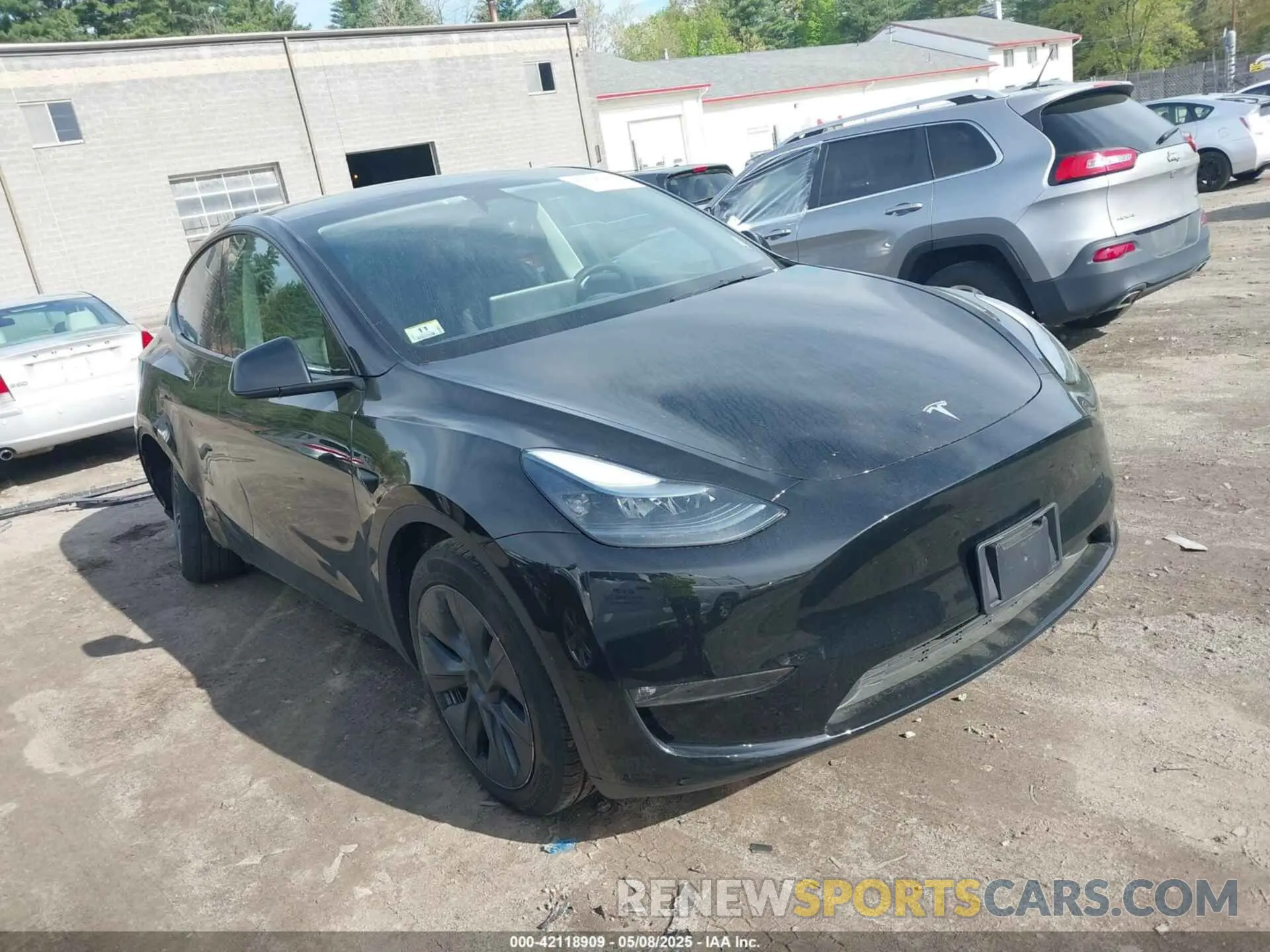 1 Photograph of a damaged car 7SAYGDEEXSF247365 TESLA MODEL Y 2025