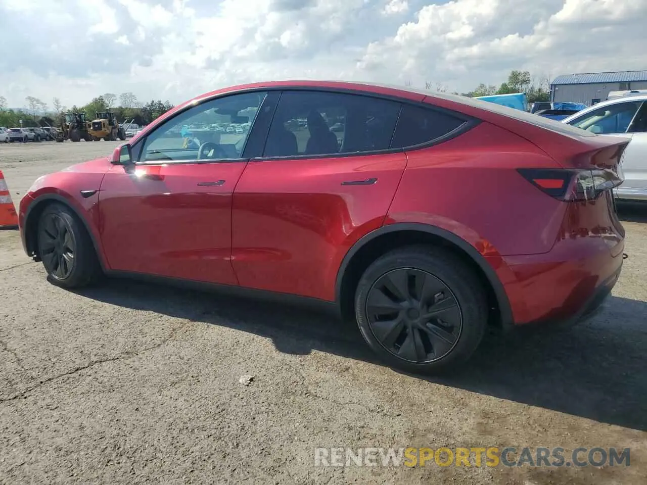 2 Photograph of a damaged car 7SAYGDEEXSF294380 TESLA MODEL Y 2025