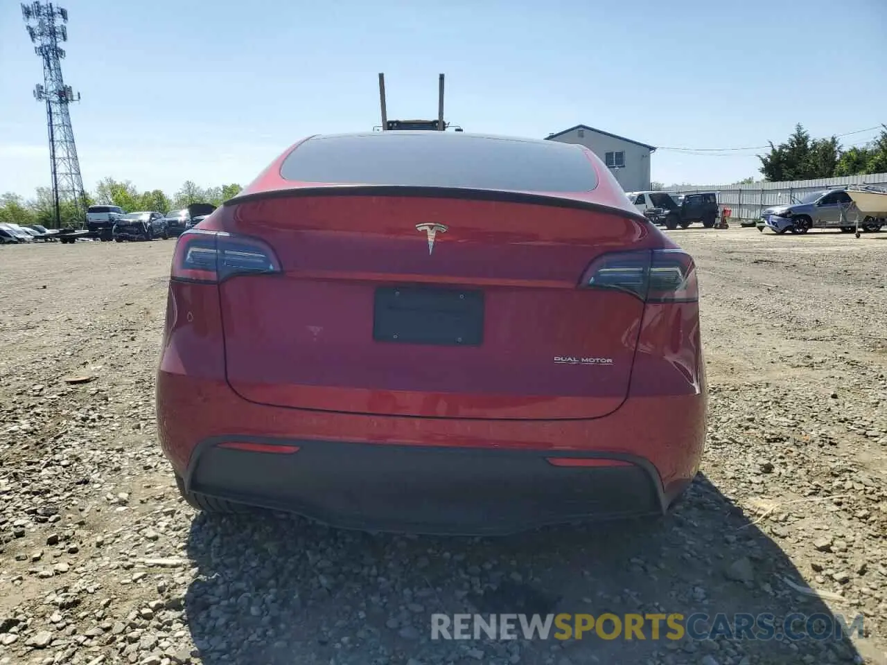 6 Photograph of a damaged car 7SAYGDEF1SA359204 TESLA MODEL Y 2025