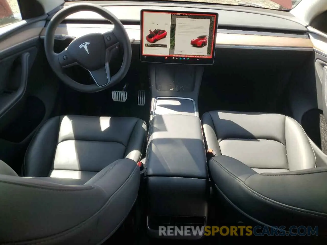 8 Photograph of a damaged car 7SAYGDEF1SA359204 TESLA MODEL Y 2025