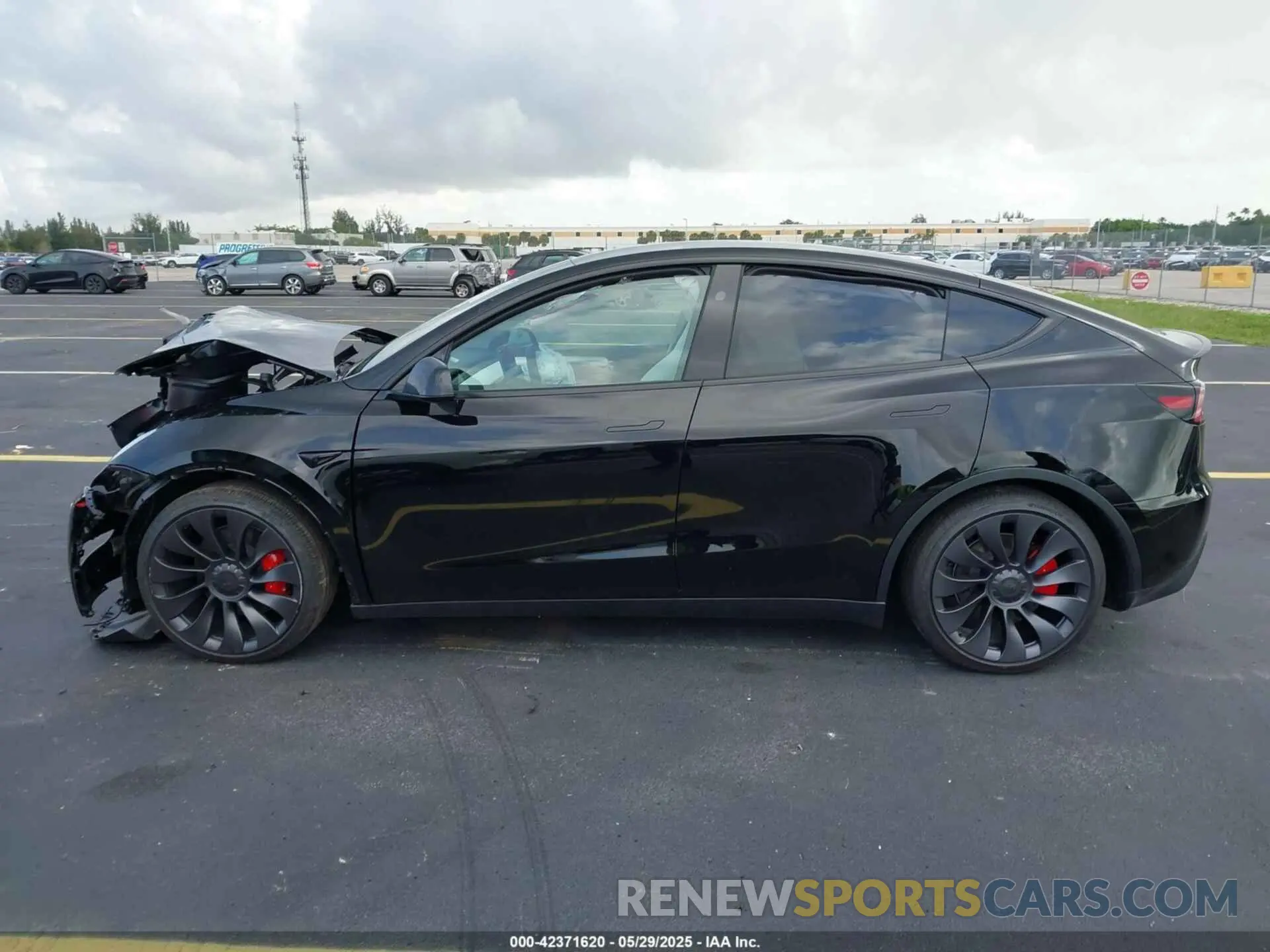 14 Photograph of a damaged car 7SAYGDEF2SA341357 TESLA MODEL Y 2025