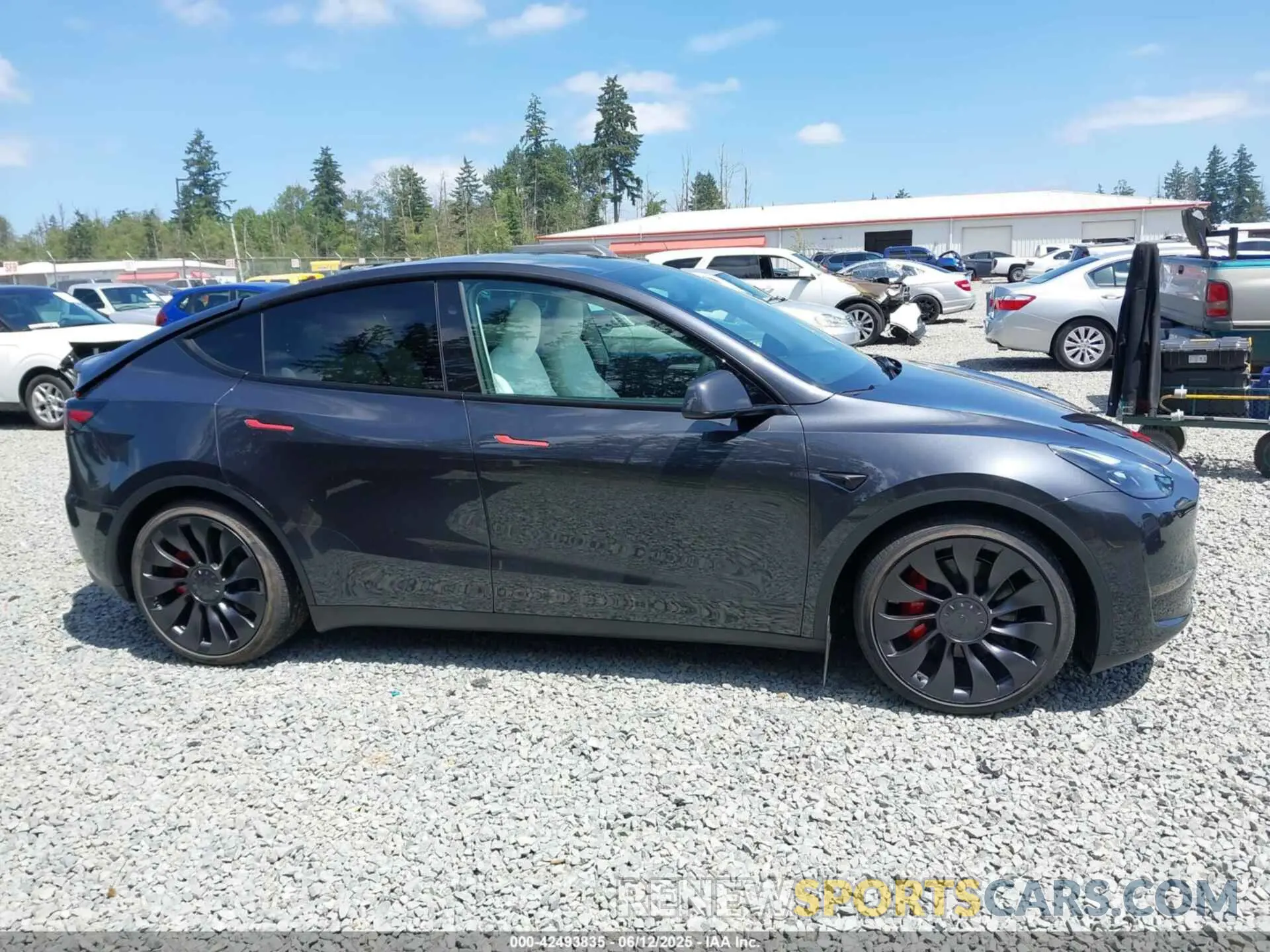 13 Photograph of a damaged car 7SAYGDEF3SF254196 TESLA MODEL Y 2025