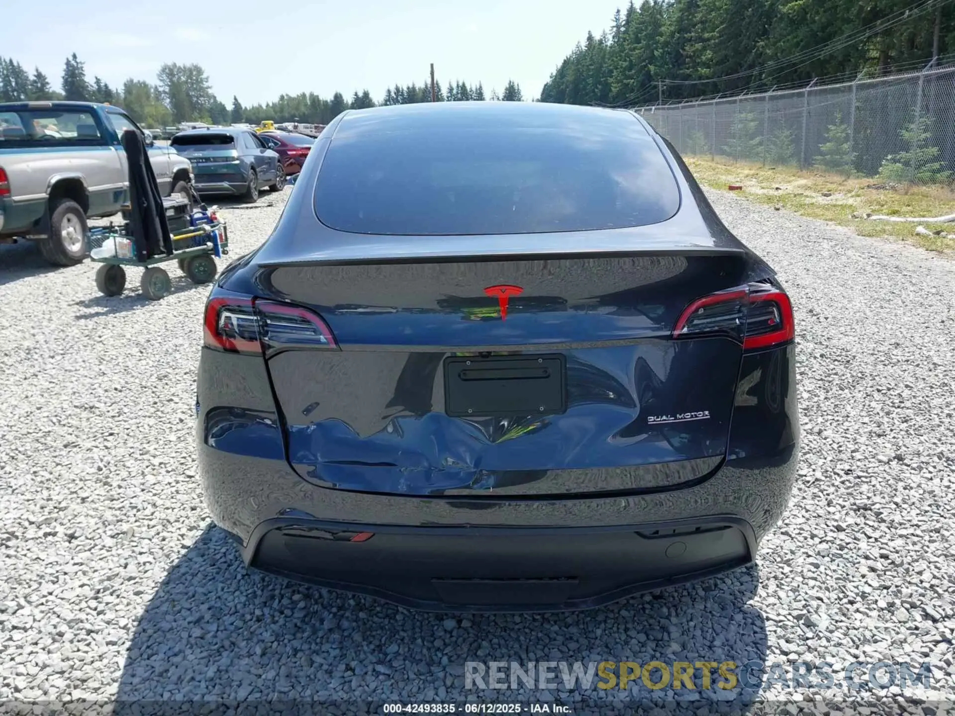 16 Photograph of a damaged car 7SAYGDEF3SF254196 TESLA MODEL Y 2025