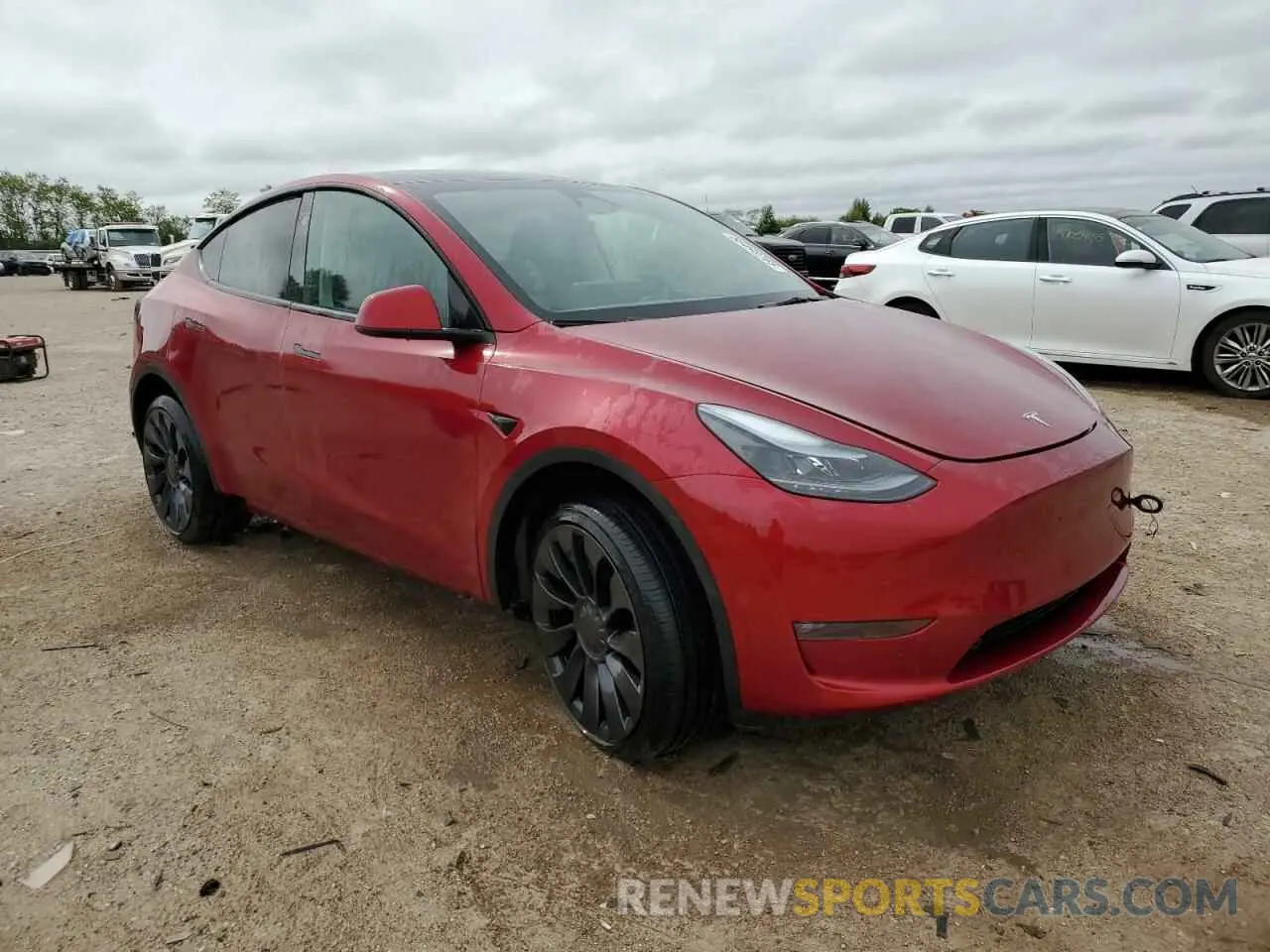 4 Photograph of a damaged car 7SAYGDEF6SF310891 TESLA MODEL Y 2025