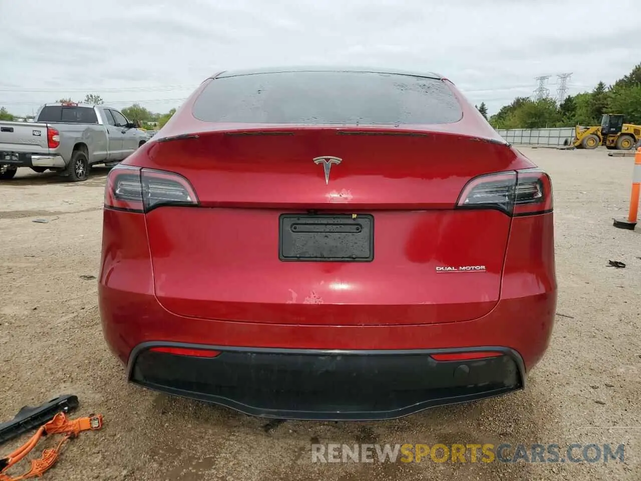 6 Photograph of a damaged car 7SAYGDEF6SF310891 TESLA MODEL Y 2025