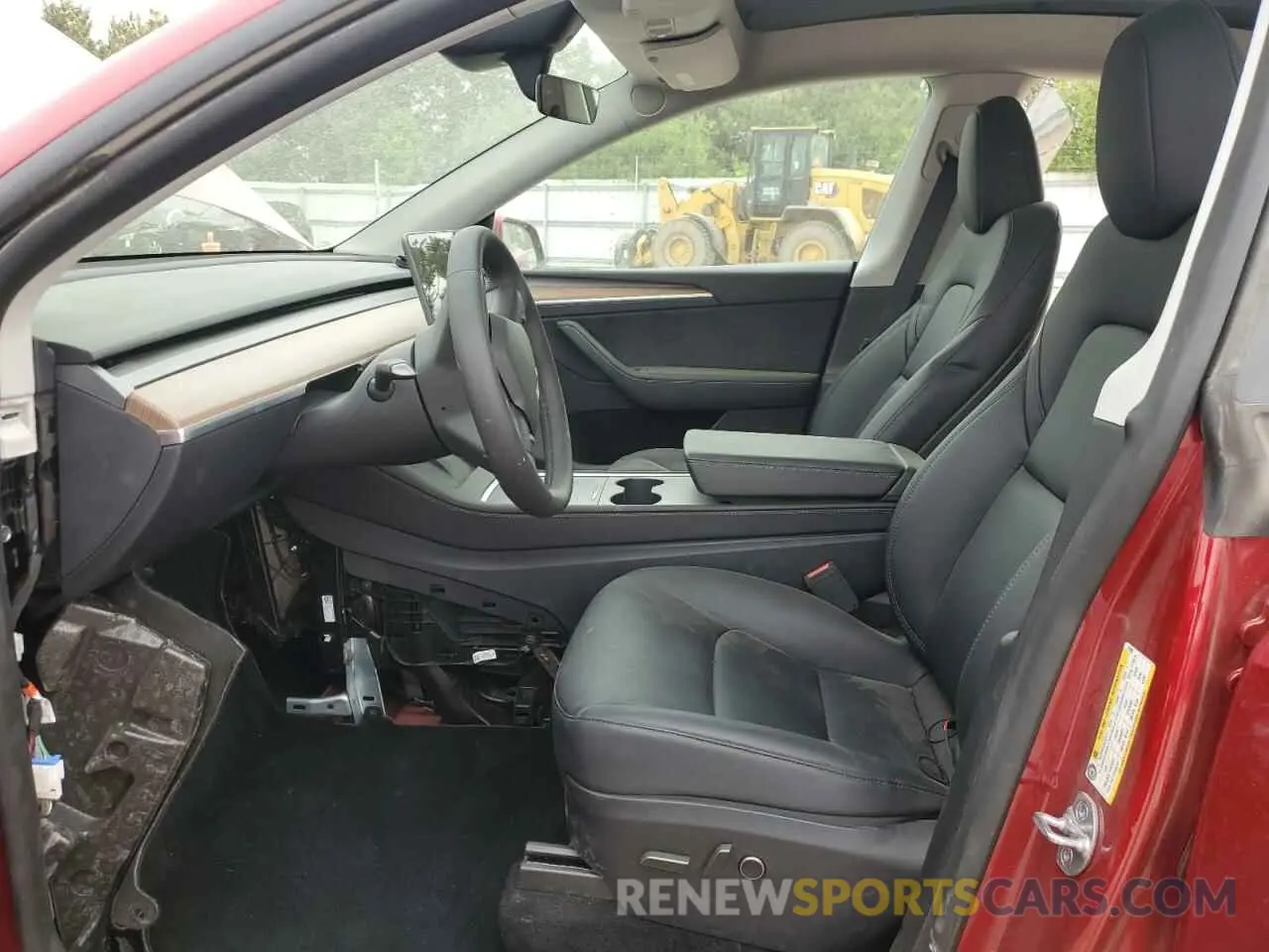 7 Photograph of a damaged car 7SAYGDEF6SF310891 TESLA MODEL Y 2025