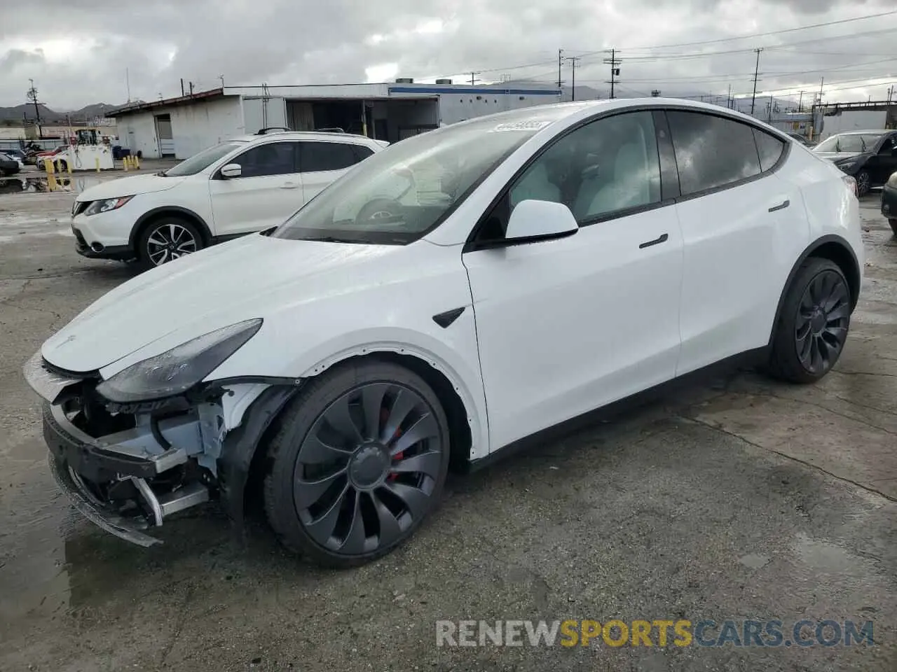 1 Photograph of a damaged car 7SAYGDEF9SF251299 TESLA MODEL Y 2025