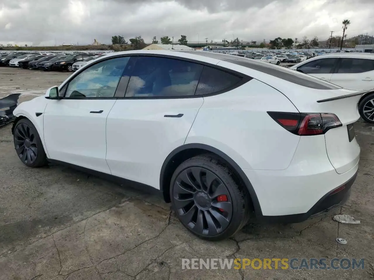 2 Photograph of a damaged car 7SAYGDEF9SF251299 TESLA MODEL Y 2025
