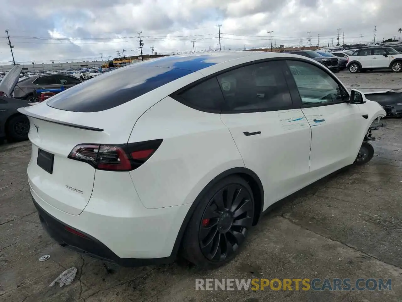 3 Photograph of a damaged car 7SAYGDEF9SF251299 TESLA MODEL Y 2025