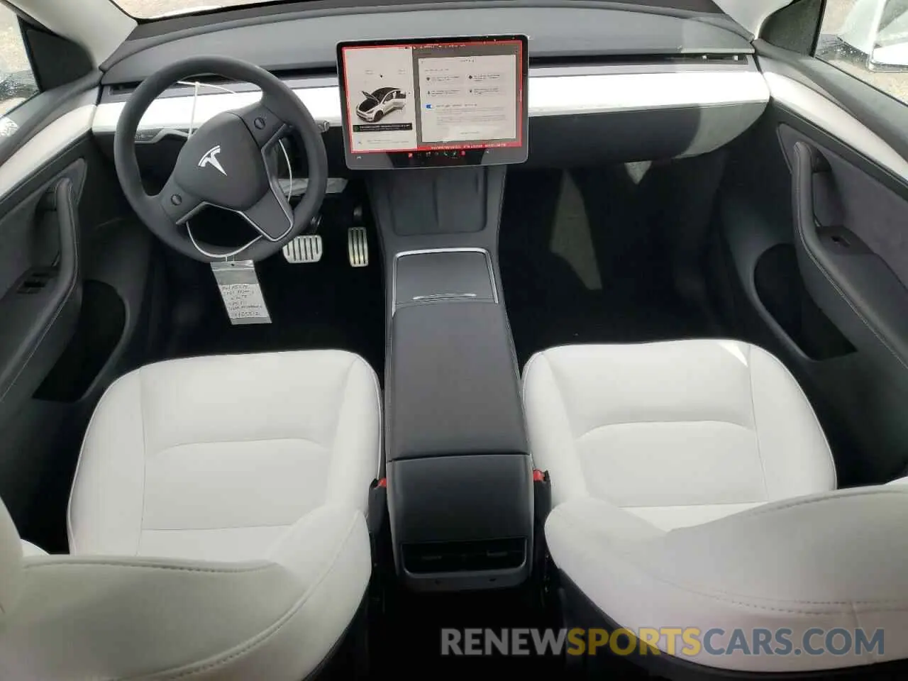 8 Photograph of a damaged car 7SAYGDEF9SF251299 TESLA MODEL Y 2025
