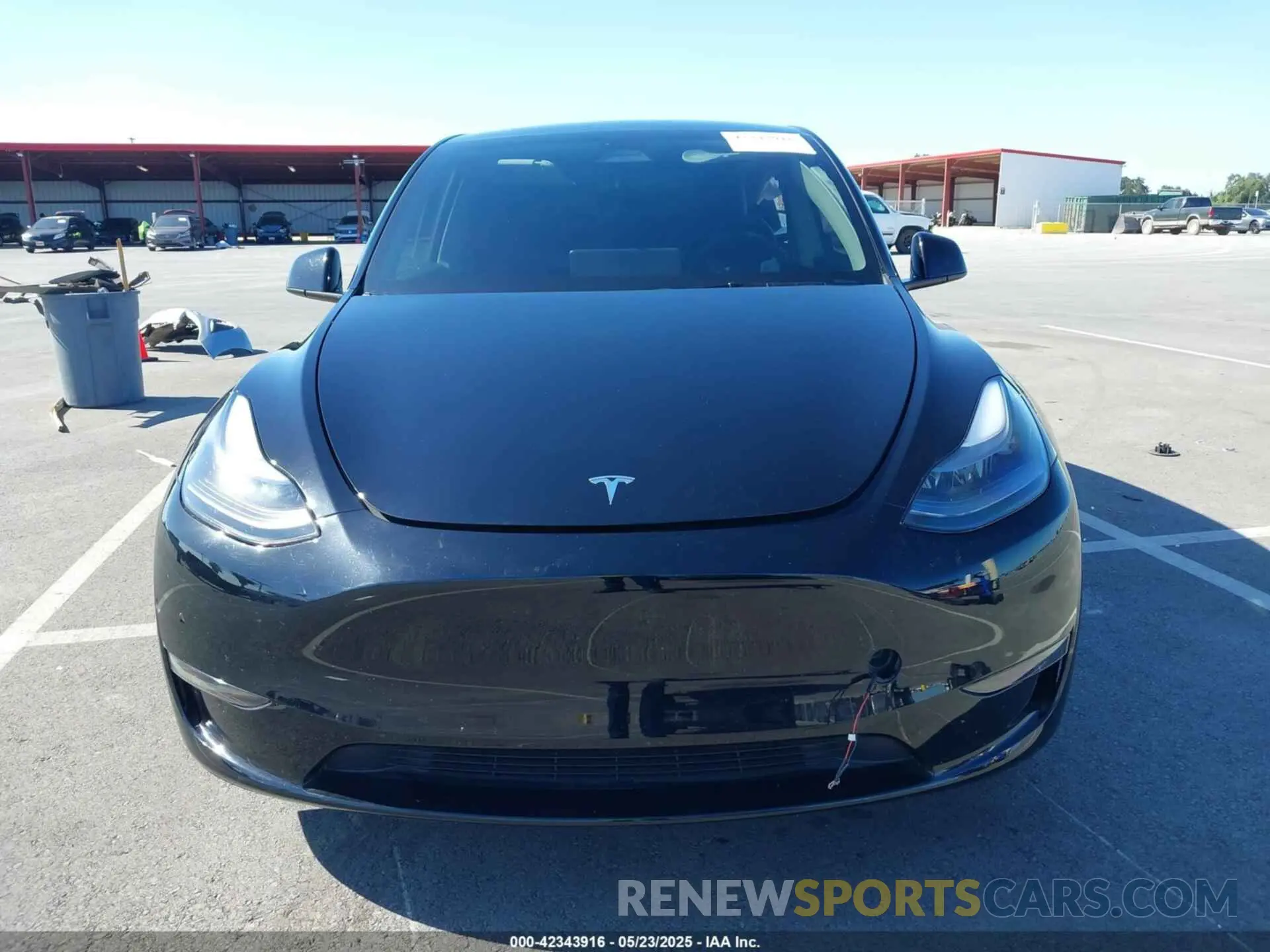 12 Photograph of a damaged car 7SAYGDEFXSF261145 TESLA MODEL Y 2025