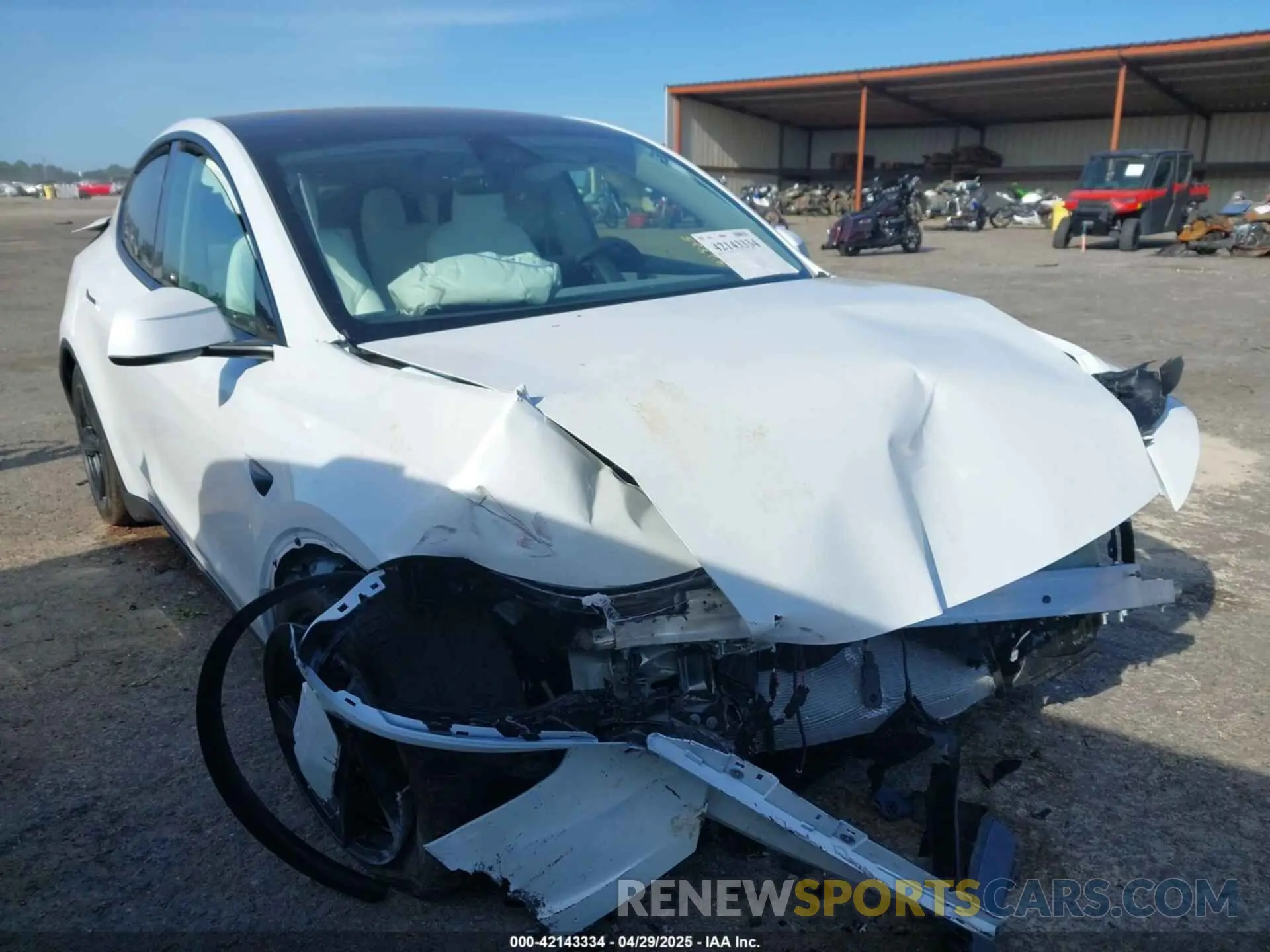 1 Photograph of a damaged car 7SAYGDEE3TA391421 TESLA MODEL Y 2026