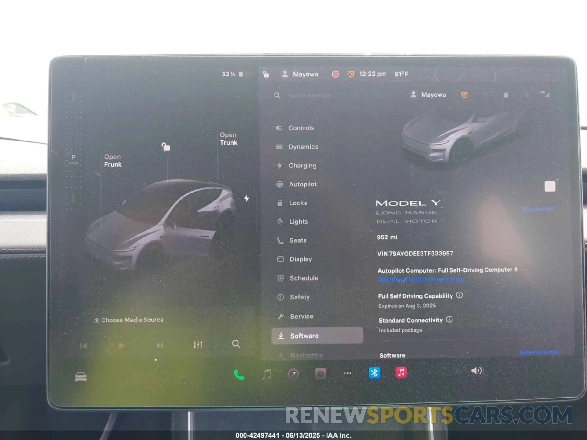 7 Photograph of a damaged car 7SAYGDEE3TF333957 TESLA MODEL Y 2026
