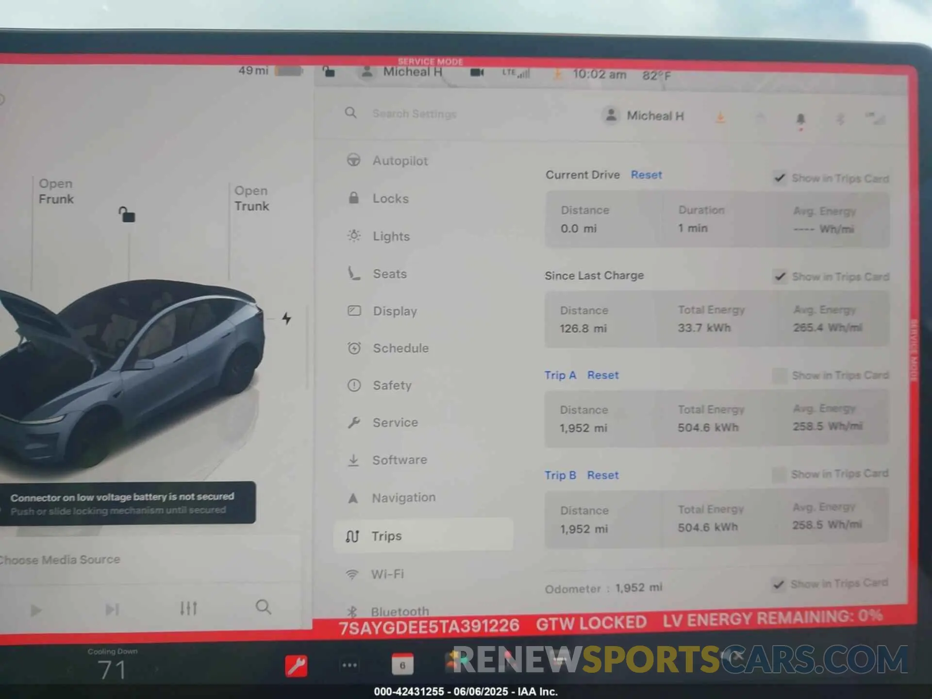 7 Photograph of a damaged car 7SAYGDEE5TA391226 TESLA MODEL Y 2026