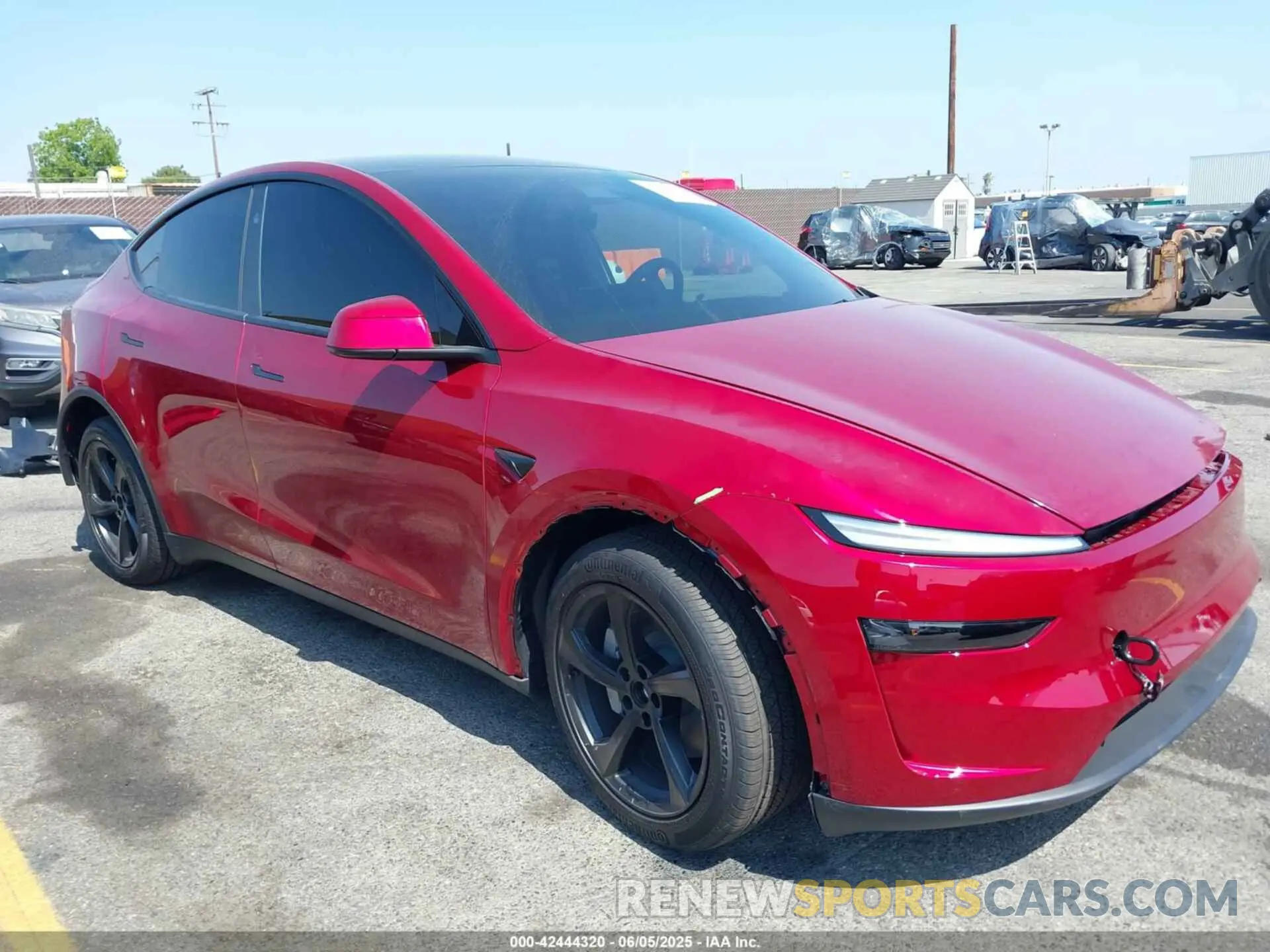 1 Photograph of a damaged car 7SAYGDEE5TF329828 TESLA MODEL Y 2026