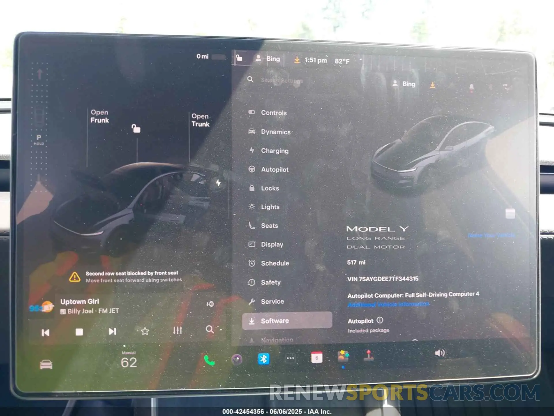 15 Photograph of a damaged car 7SAYGDEE7TF344315 TESLA MODEL Y 2026