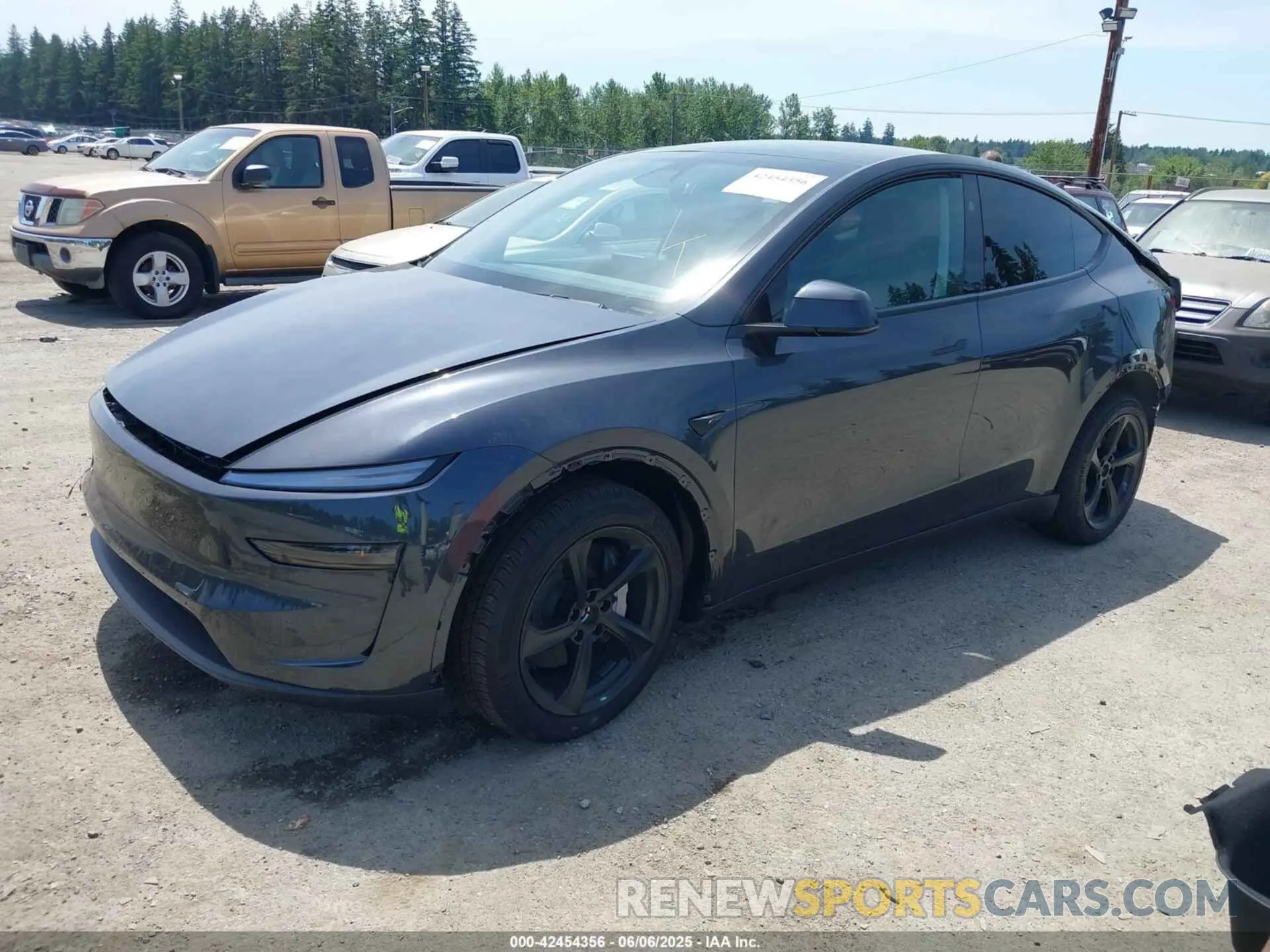 2 Photograph of a damaged car 7SAYGDEE7TF344315 TESLA MODEL Y 2026