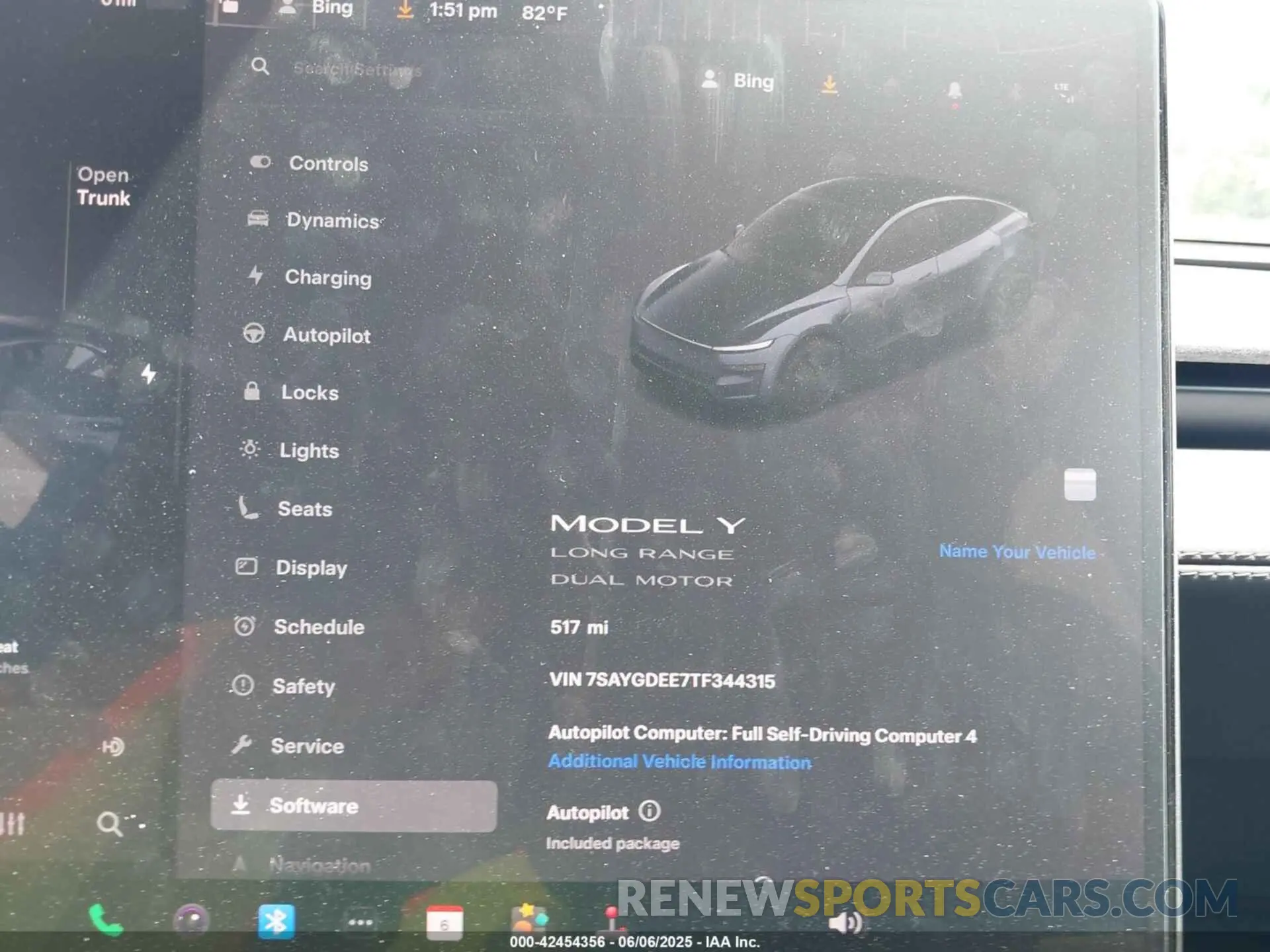 7 Photograph of a damaged car 7SAYGDEE7TF344315 TESLA MODEL Y 2026