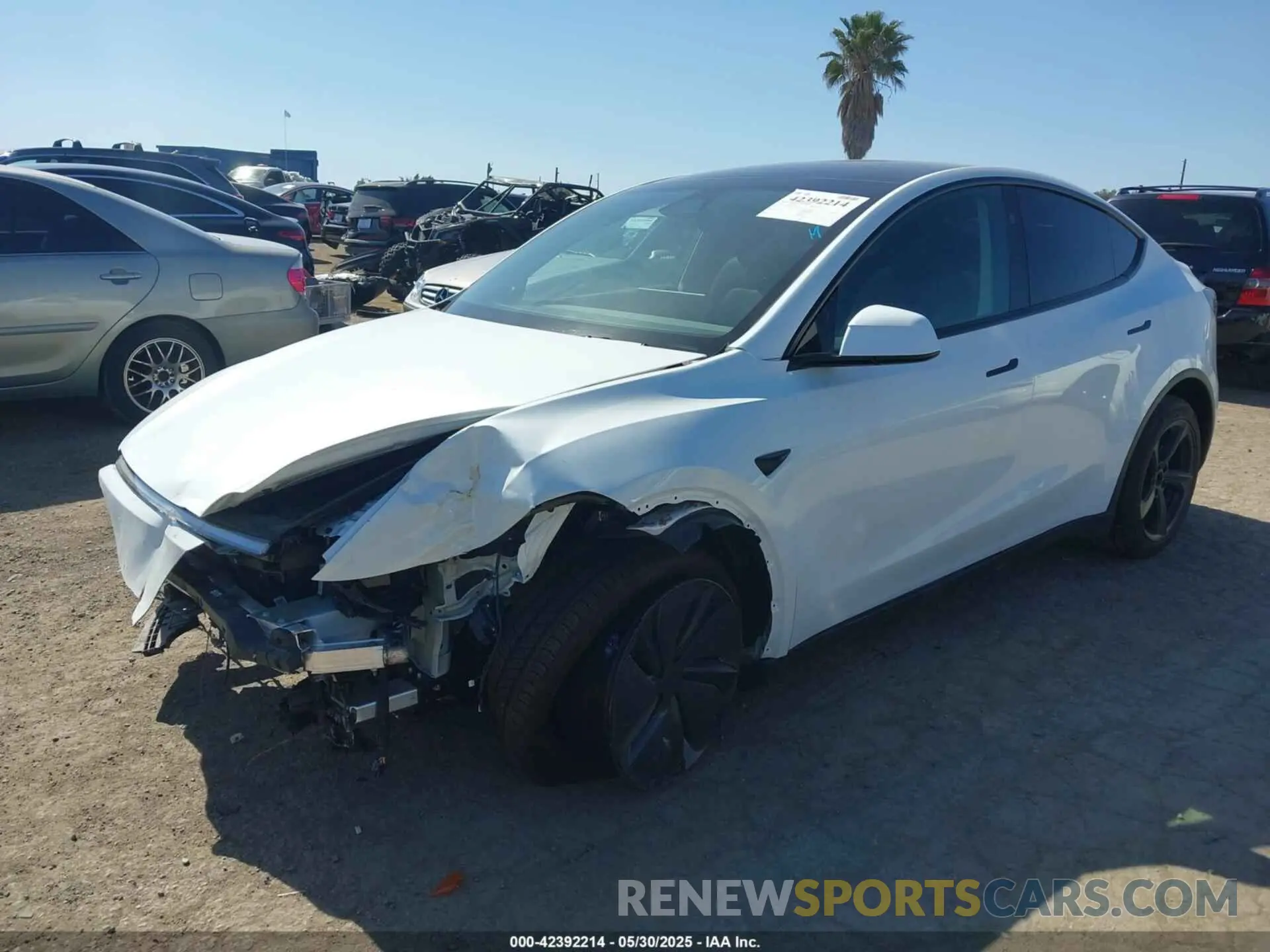 2 Photograph of a damaged car 7SAYGDEE8TF347983 TESLA MODEL Y 2026