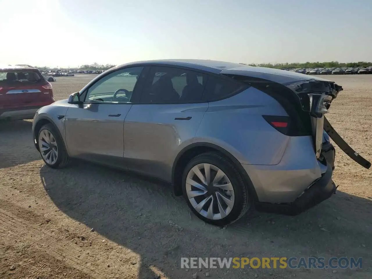 2 Photograph of a damaged car 7SAYGDEE9TA382707 TESLA MODEL Y 2026