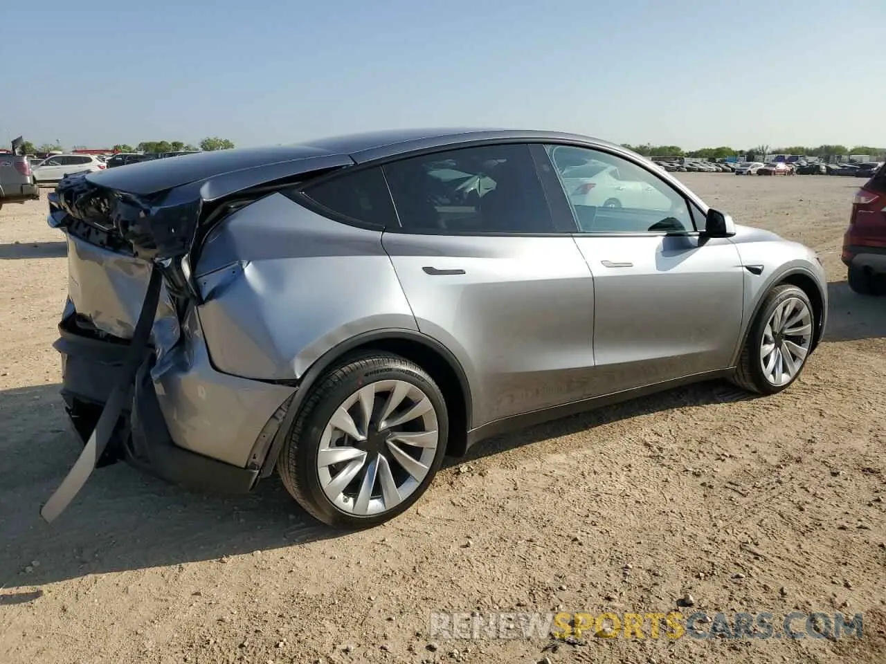3 Photograph of a damaged car 7SAYGDEE9TA382707 TESLA MODEL Y 2026