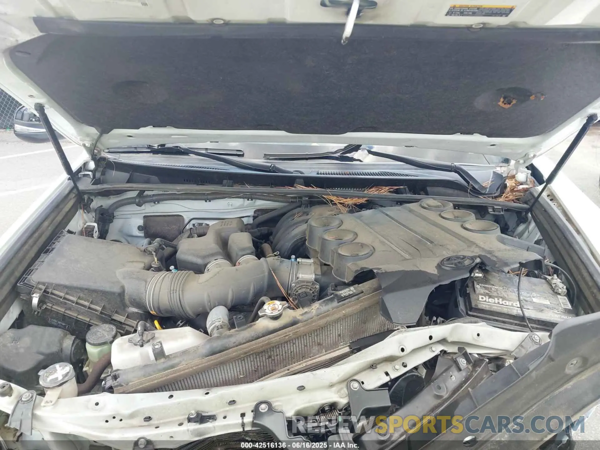 10 Photograph of a damaged car JTEBU6JR9K6712676 TOYOTA 4 RUNNER 2019