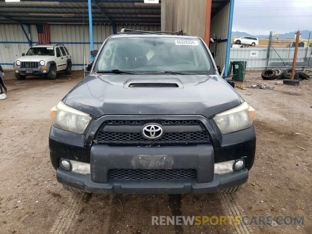 5 Photograph of a damaged car JTEBU5JR0D5110493 TOYOTA 4RUNNER 2013